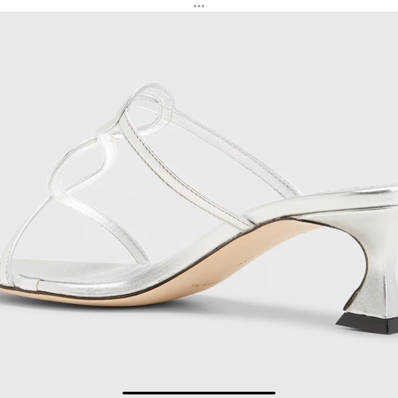 Manolo Blahnik Silver Vosiaso sandals - Picture 2 of 5